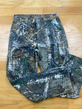 CARHARTT REALTREE CAMO PANTS RIGBY DUNGAREE 30 X 32 VERY RARE 102288 977